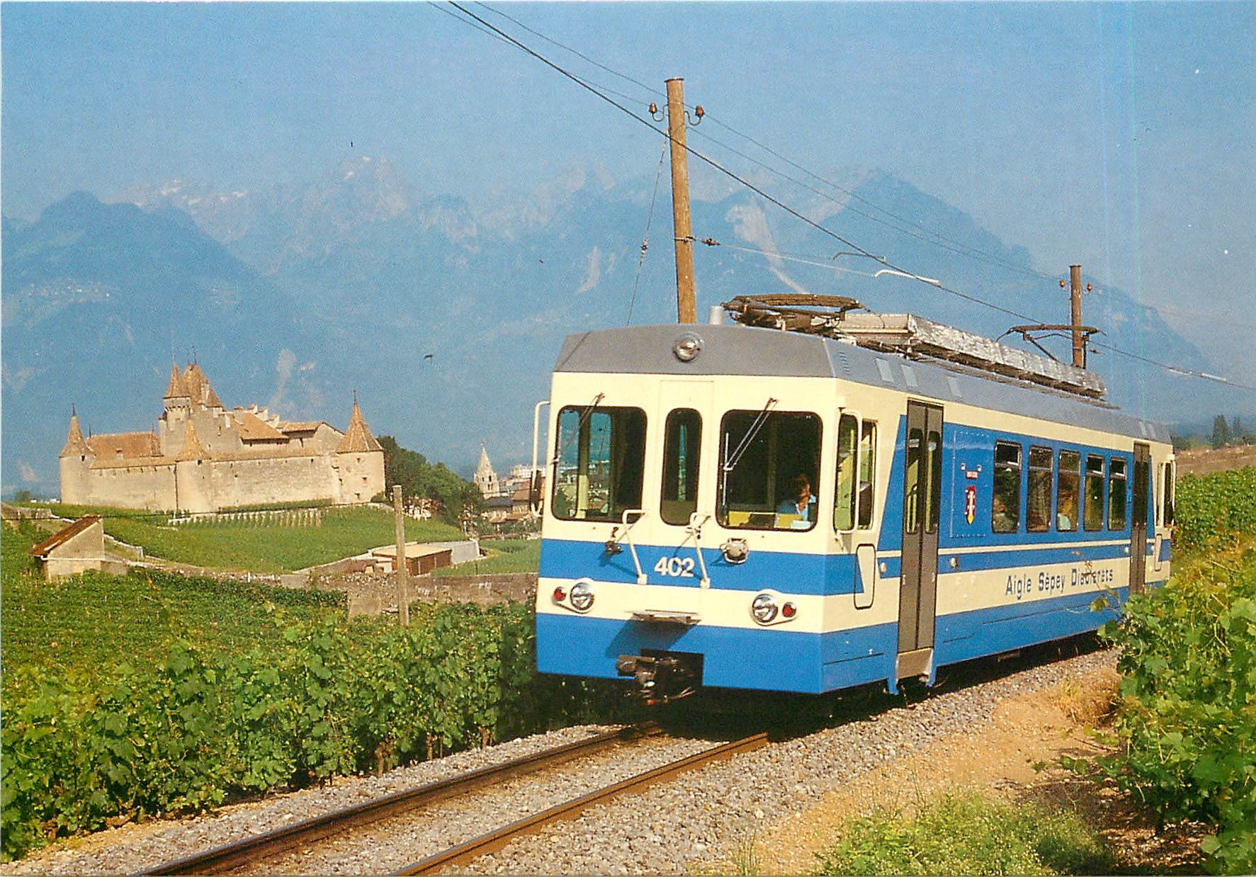 CPM Aigle Chemin ed Fer Aigle Sepey Diablerets Automotrice n 402