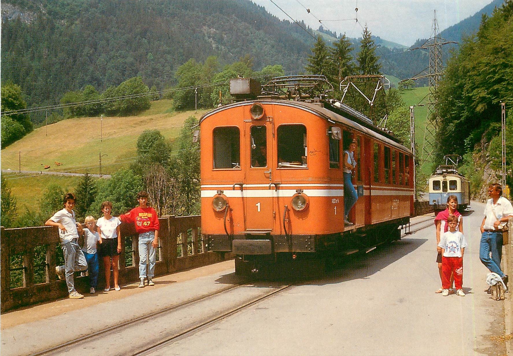 CPM Vallee des Ormonts Canton de Vaud Automotrice 1 et ll