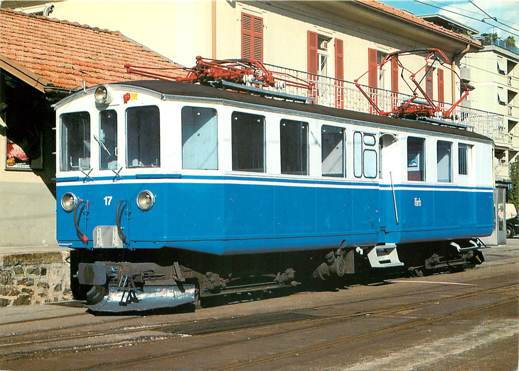 CPM Ferrovie Autolinee Regionali Ticinesi Electric motor coach ABFe 4 4 17