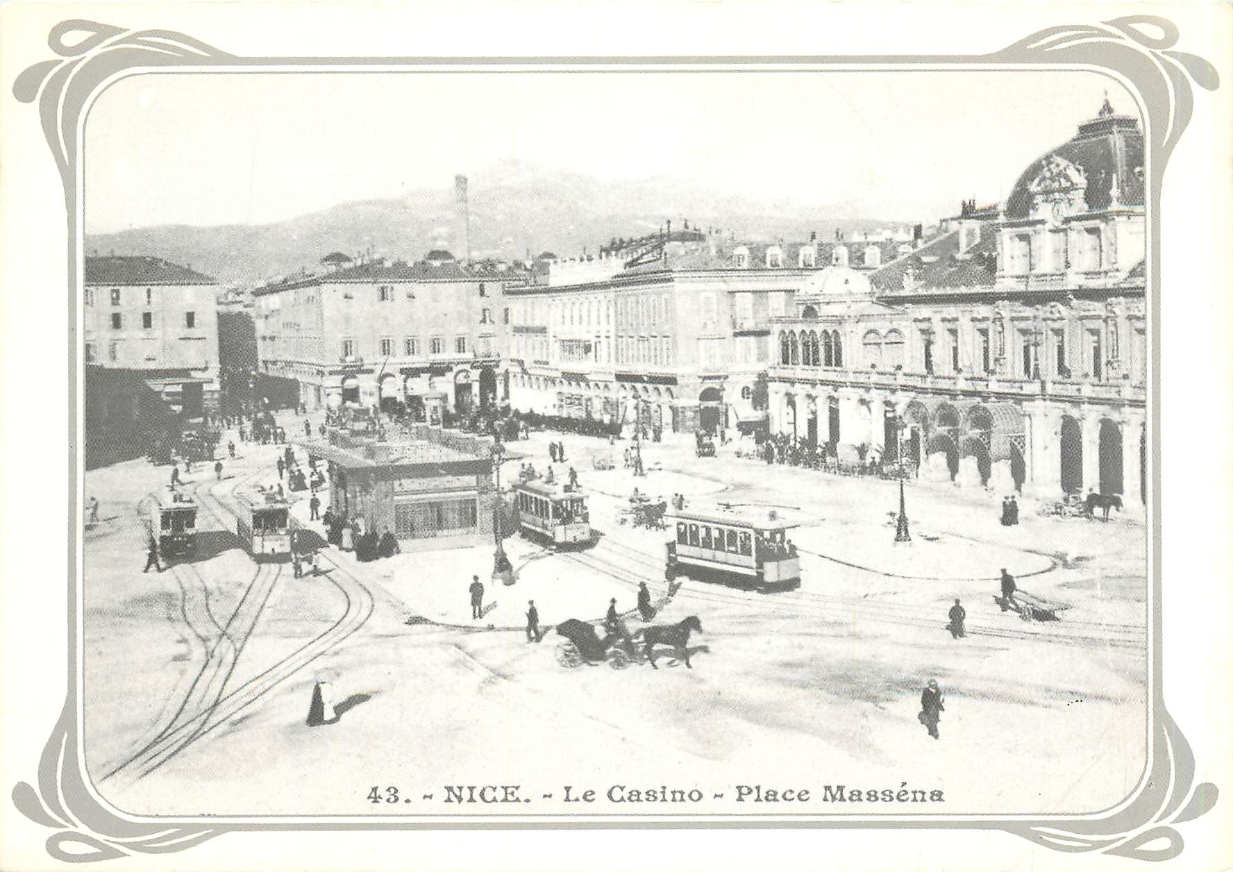 CPM Nice Le Casino Place Massena 