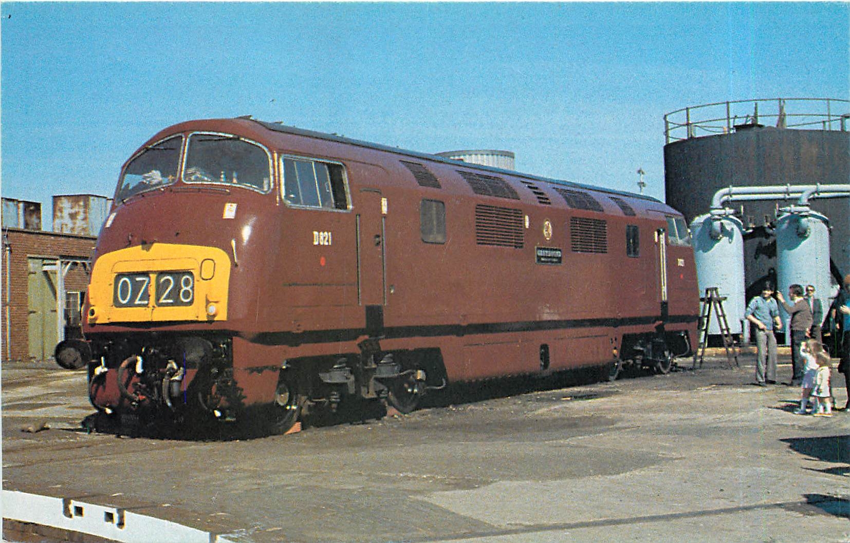 CPM No D 821 Greyhound at Swindon 