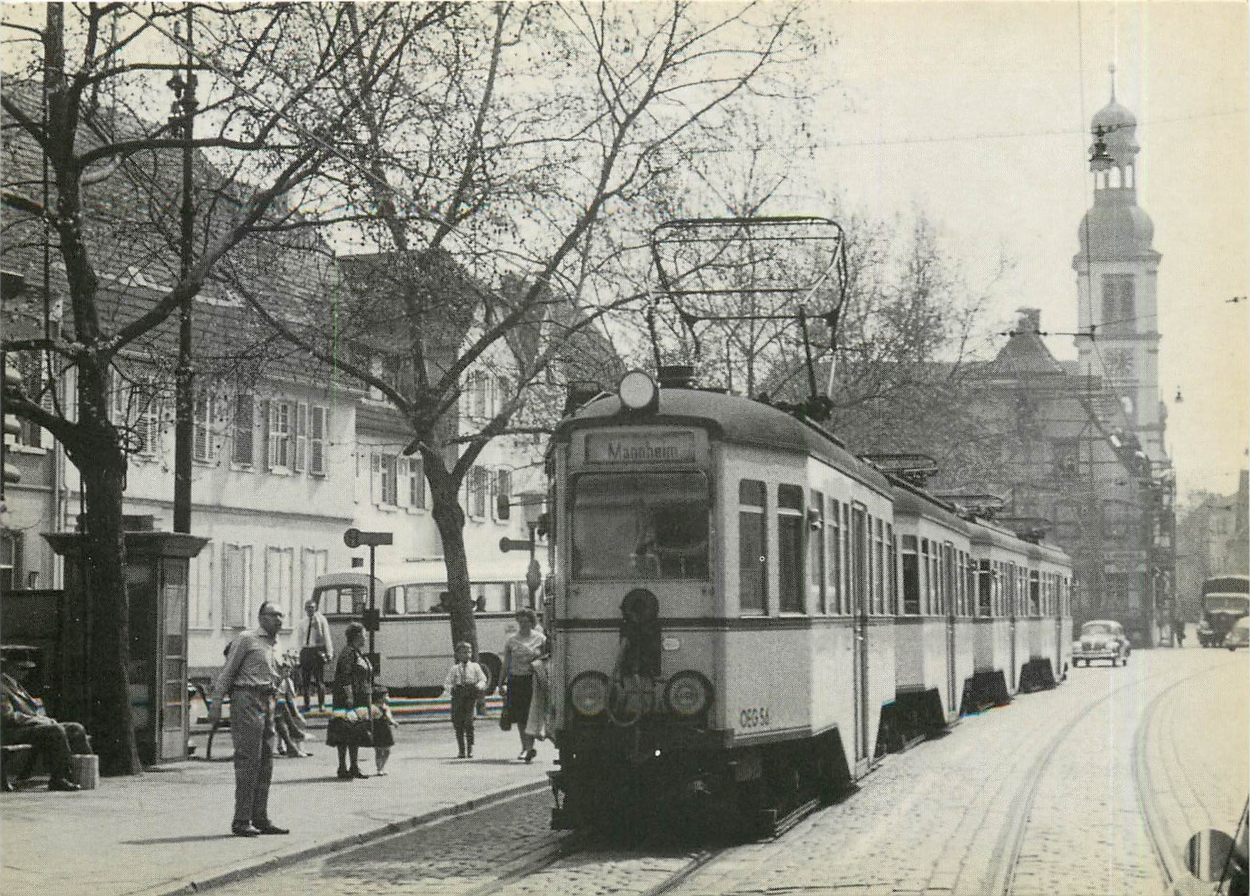 CPM Oberrheinische Eisenbahn Gesselschaft Halbzug 55 56
