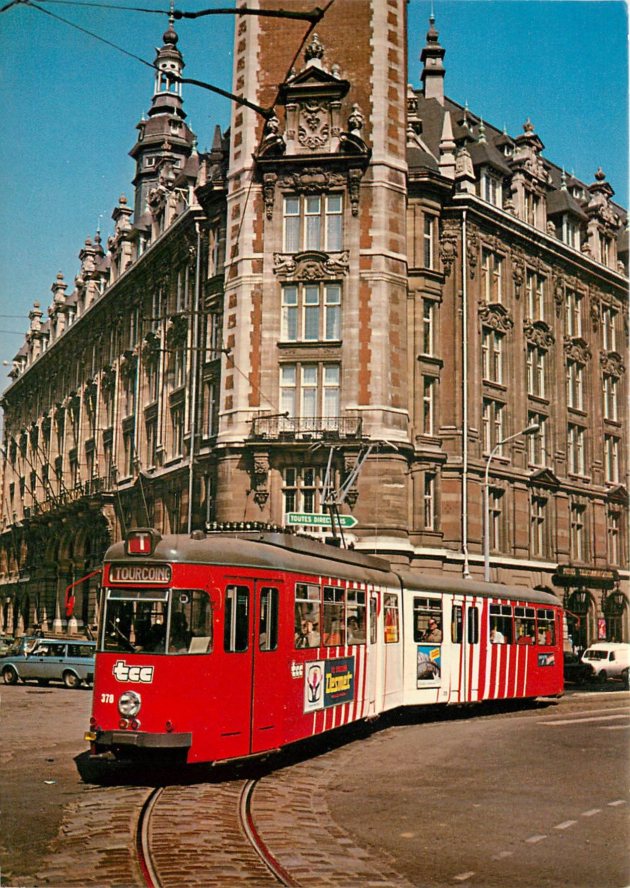 CPM Lille Department du Nord Motrice articulee Duwag N 378 TCC