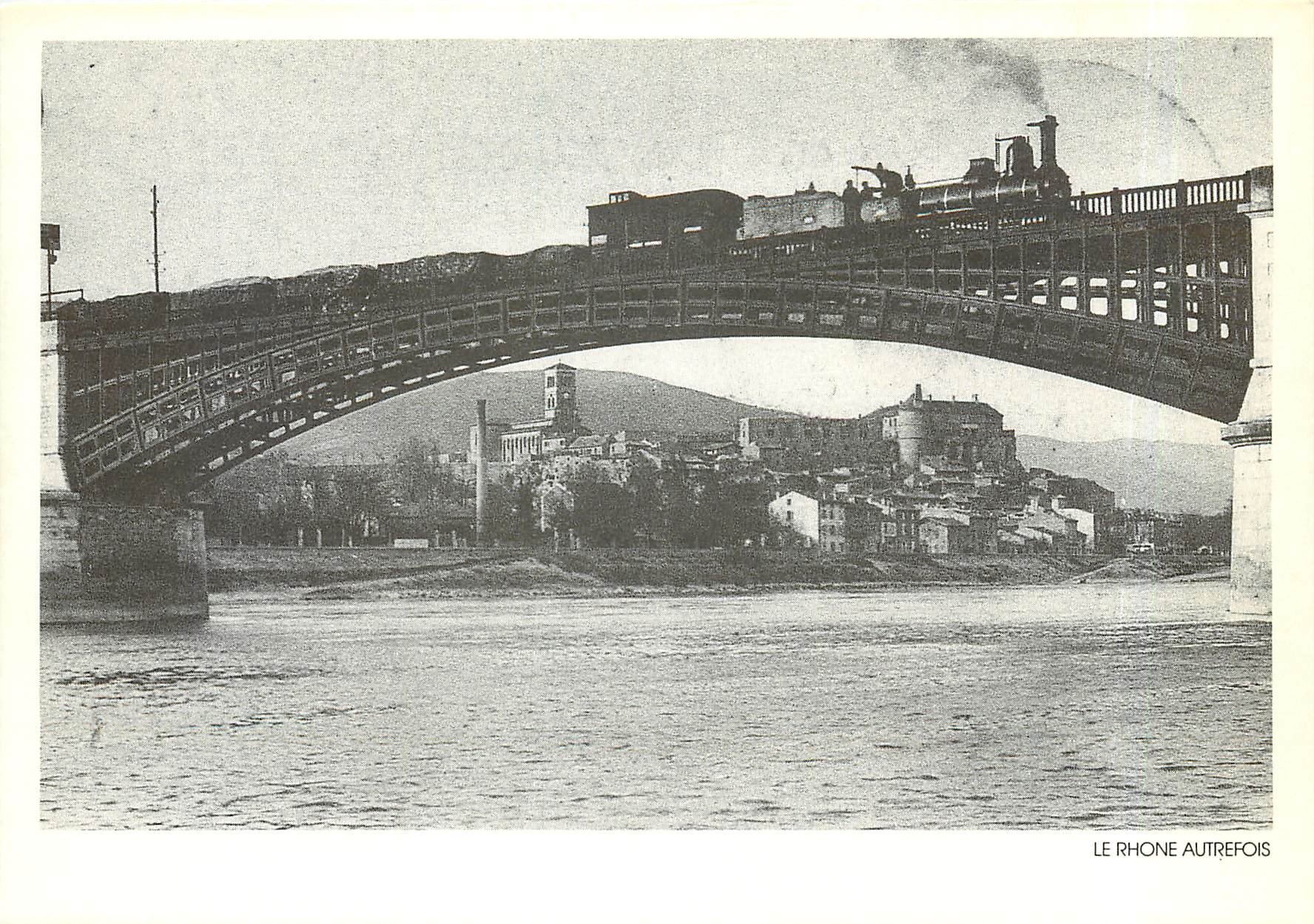 CPM La Voulte Pont de fer PLM 