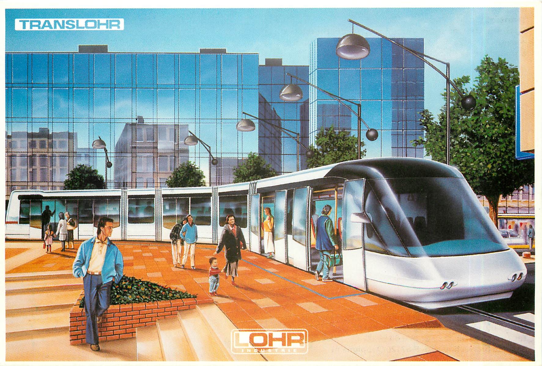 CPM Translohr Systeme de transport electrique