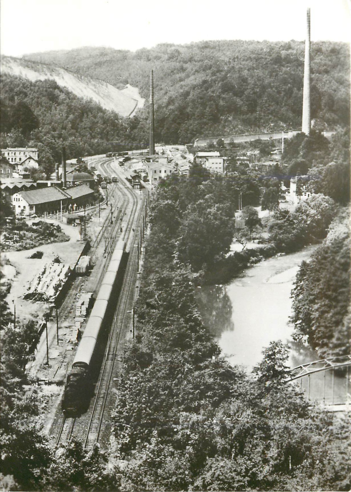 CPM Jahre Eisenbahn Strecke Zwickau Schwarzenberg 