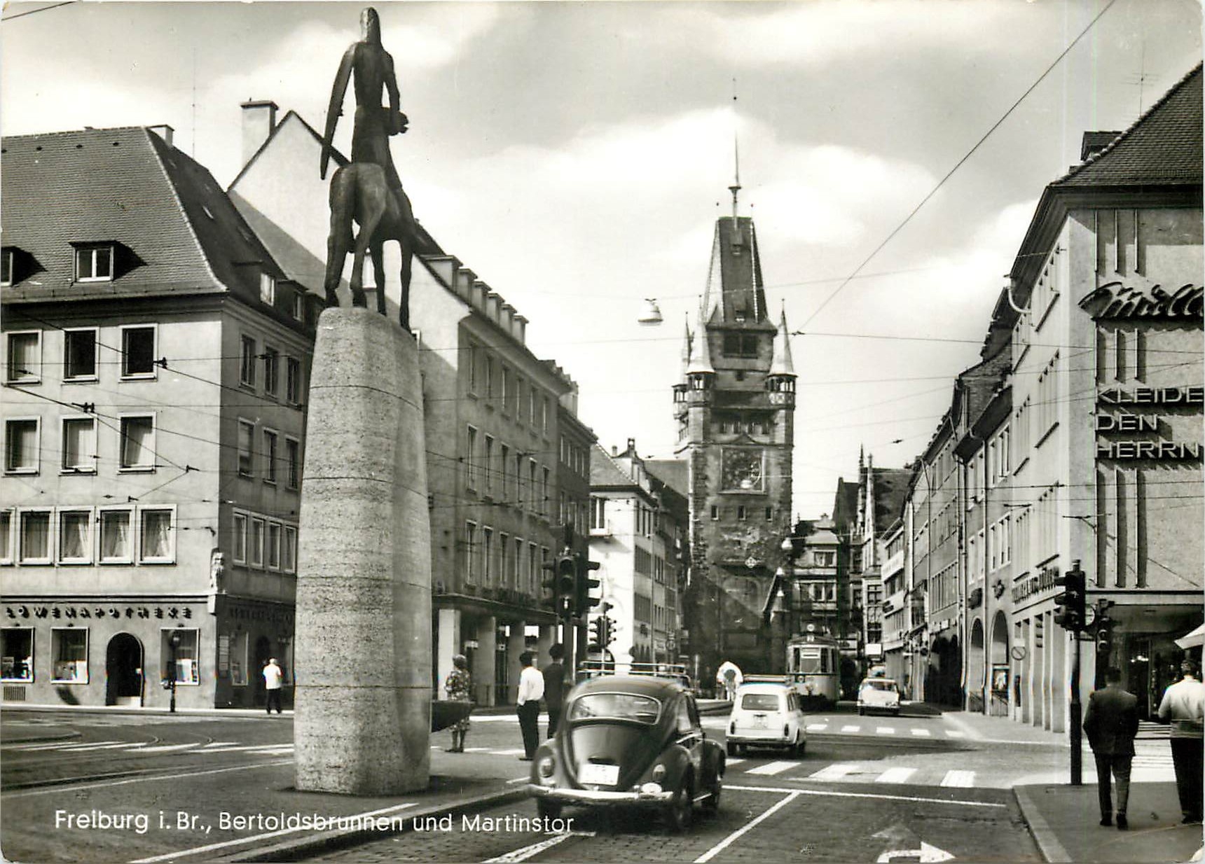 CPM Freiburg Bertoldsbrunnen und Martinstor 