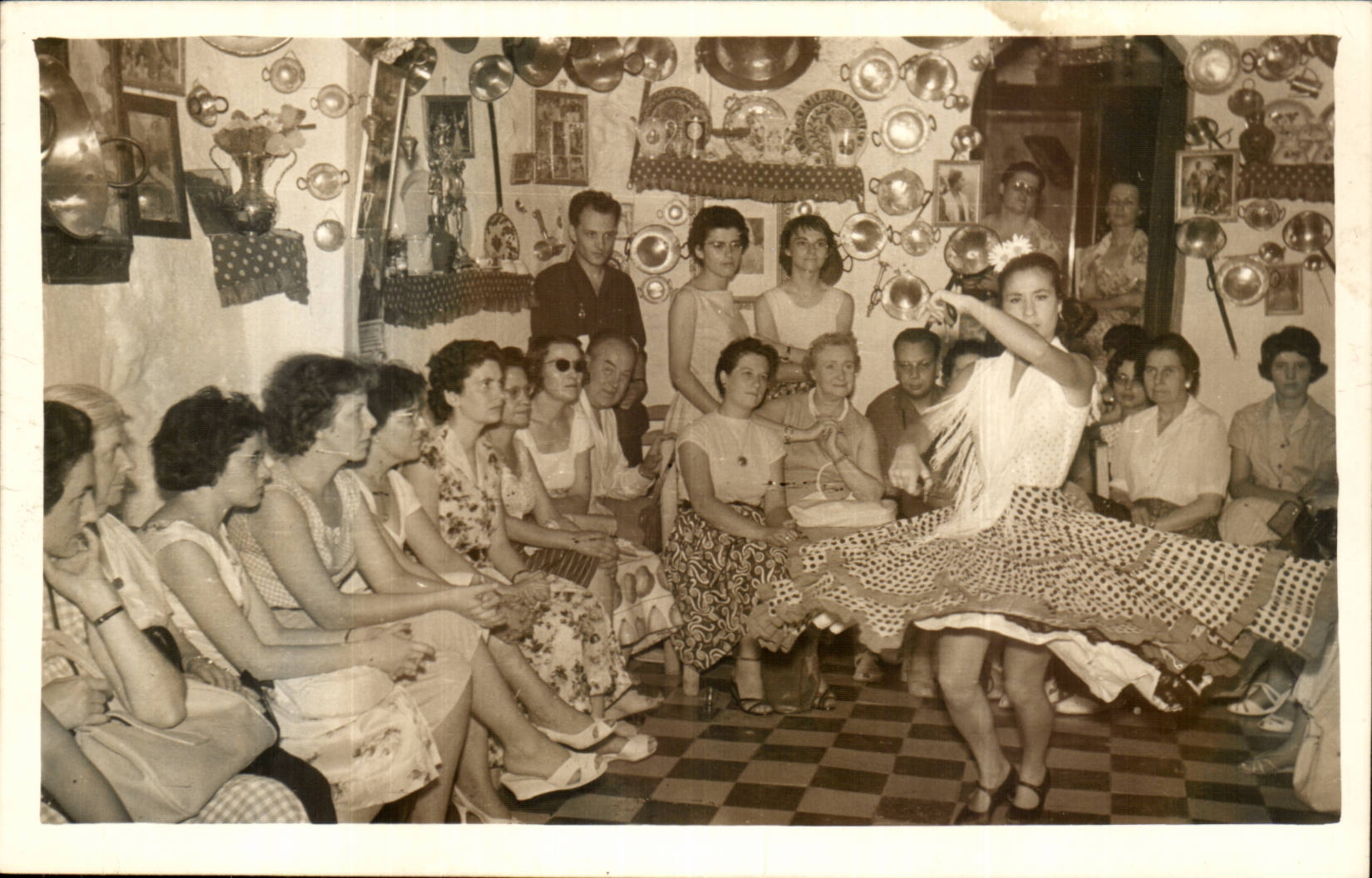 CPA CArte Photo Danse Sacromont e1959