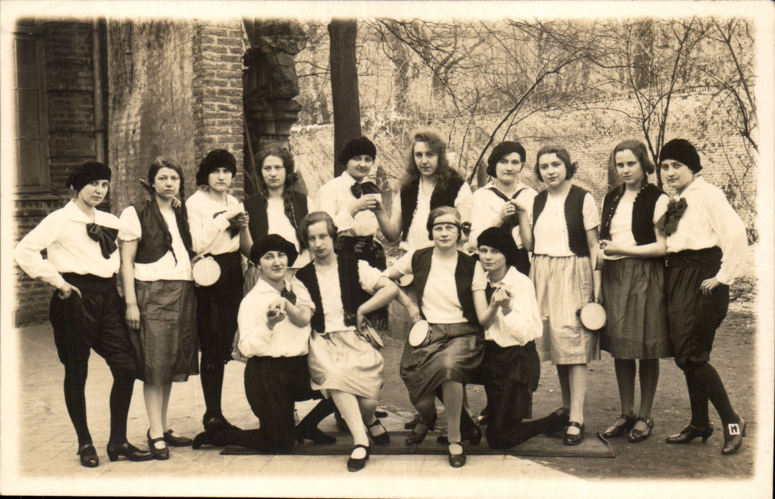 CPA Real photo 20 to fevreir 1926 Souvenir of the tumble of the 2nd years