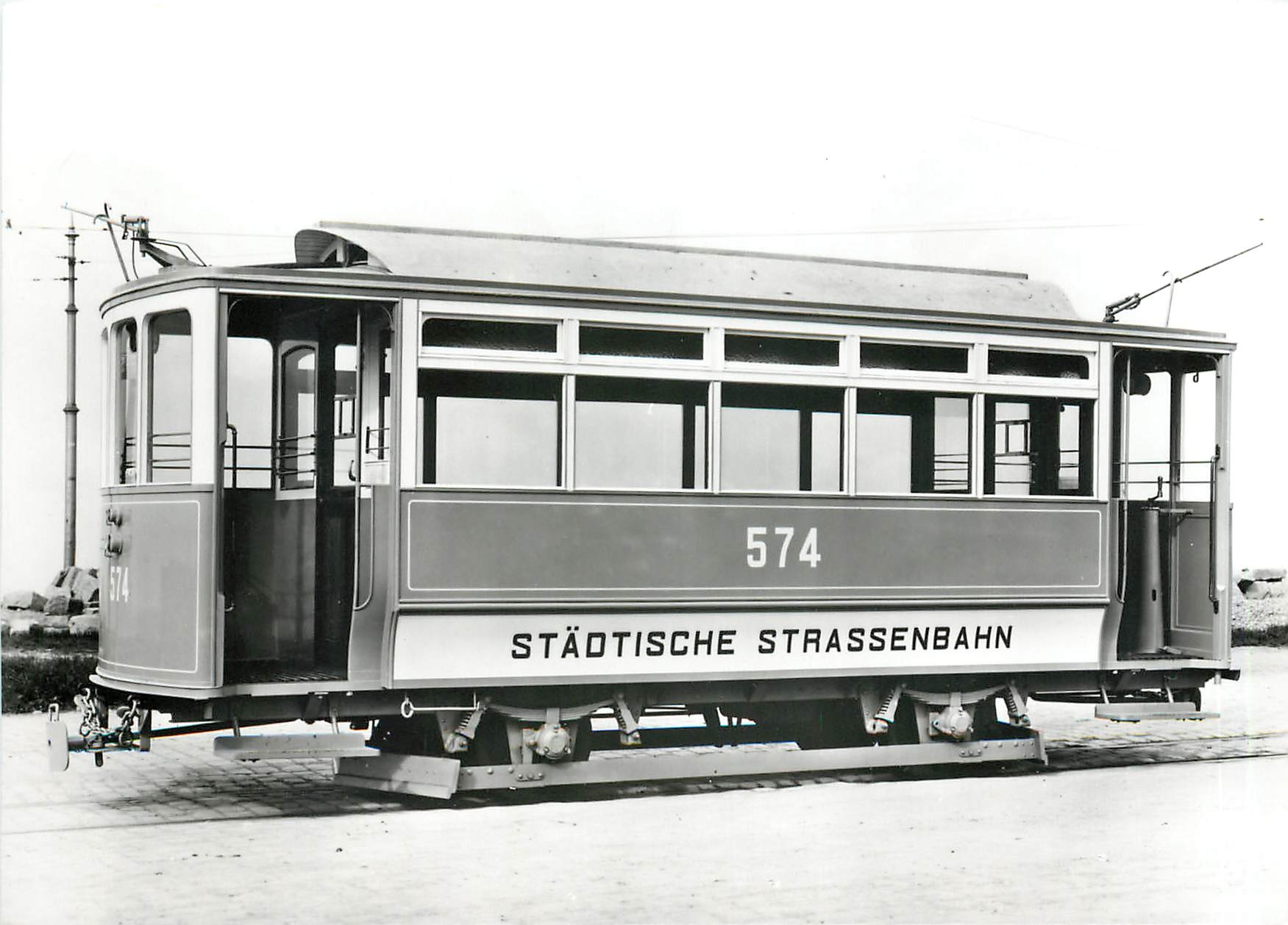 CPM verein tram-museum zuerich StStZ-Laengssitzanhaengewagen C 574