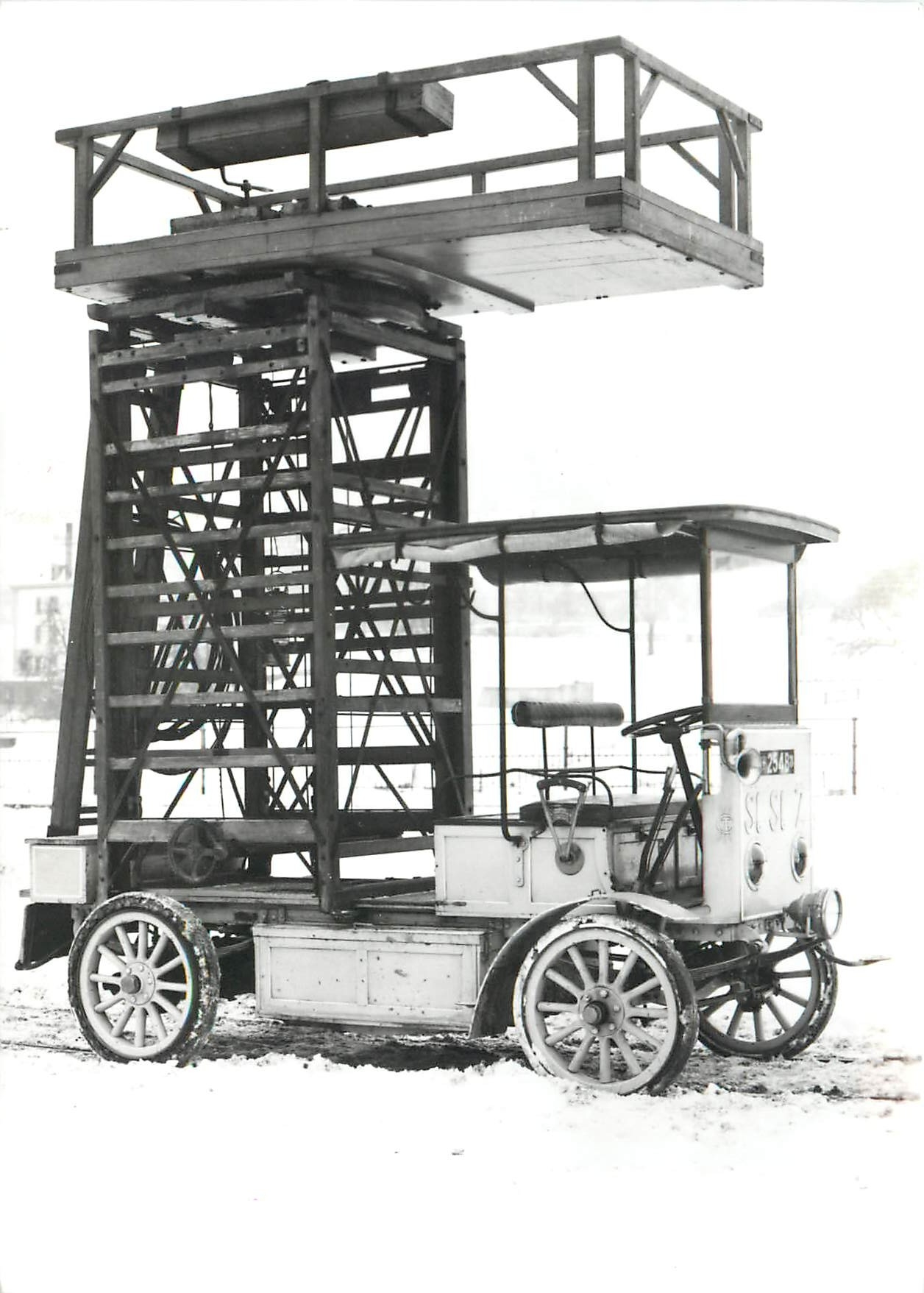 CPM verein tram-museum zuerich Elektro-Fahrleitungs-Turnmwagen