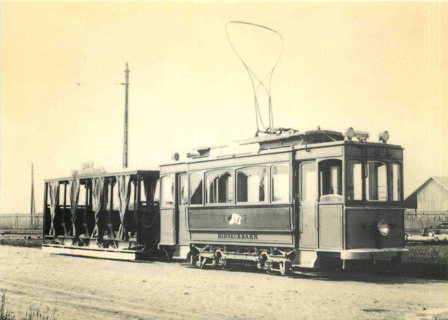 CPM Motorwagen Nr.3 BEB mit Sommerwagen Nr 264