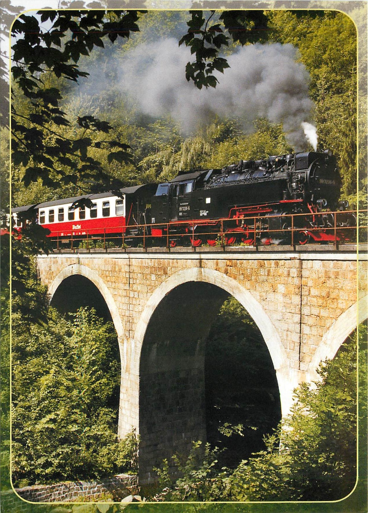 CPM Personenzug mit Neubaudampflok 99 7236