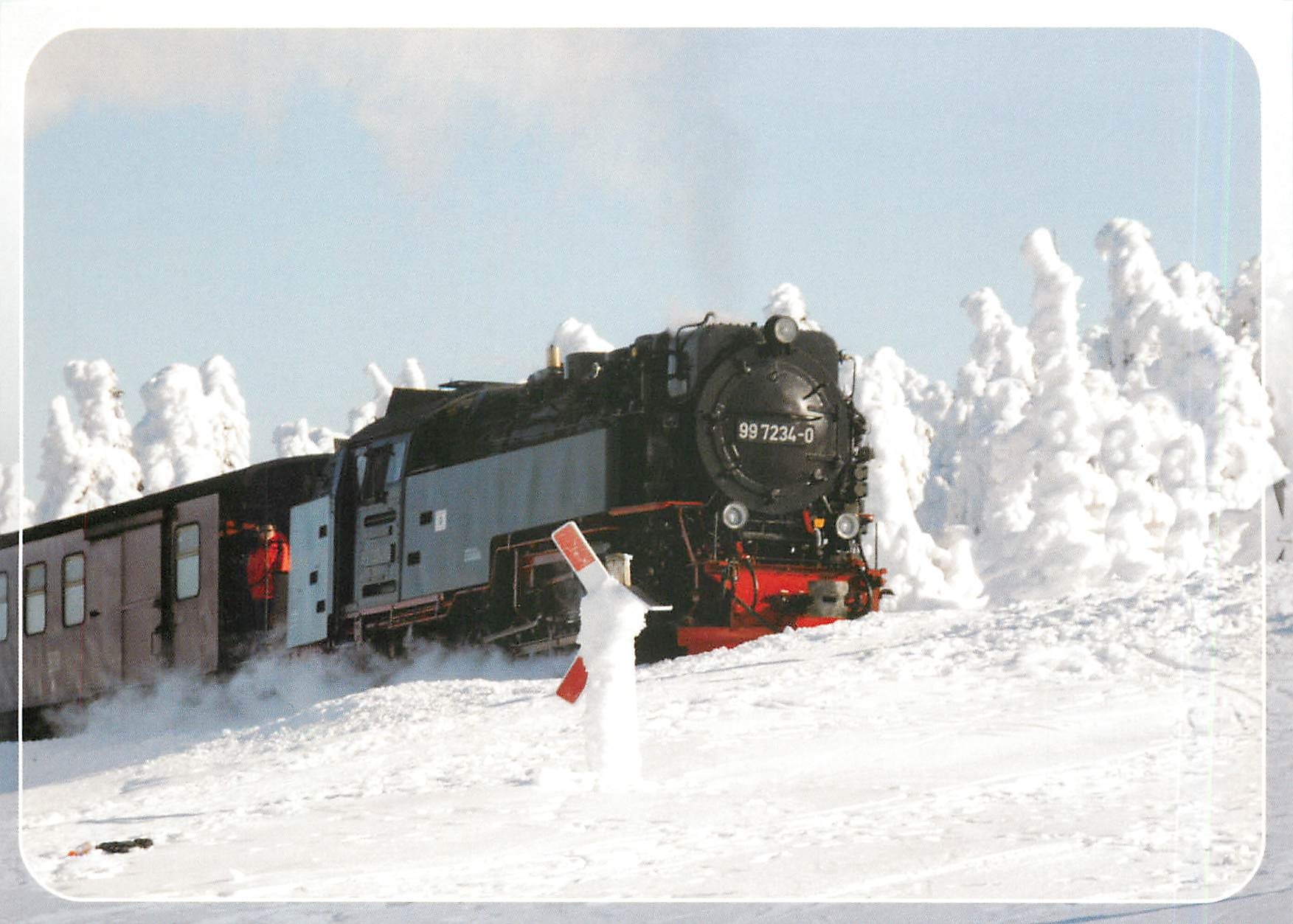 CPM Personenzug mit Neubaudampflok 99 7234