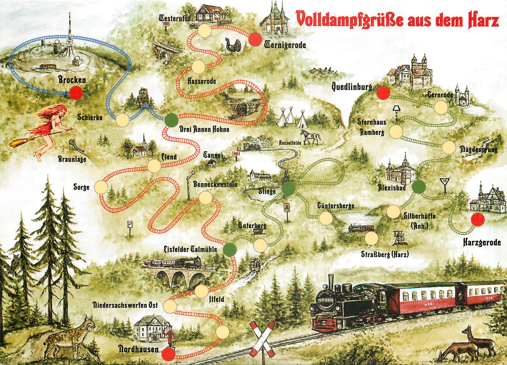 CPM Steckennentz der Harzer Schmalspurbahnen