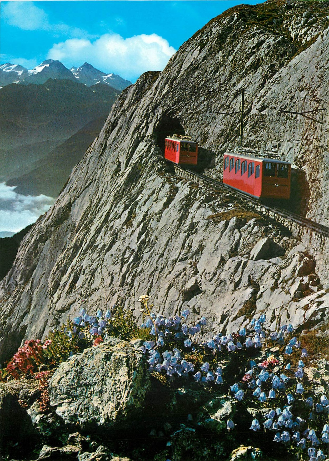 CPM Alpnachstad - Pilatus Kulm World's steepest cog-wheel-railway