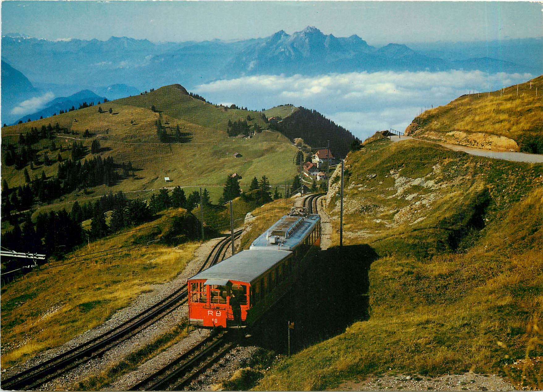 CPM Rigi Staffel (1600m) mit Pilatus (2132m)