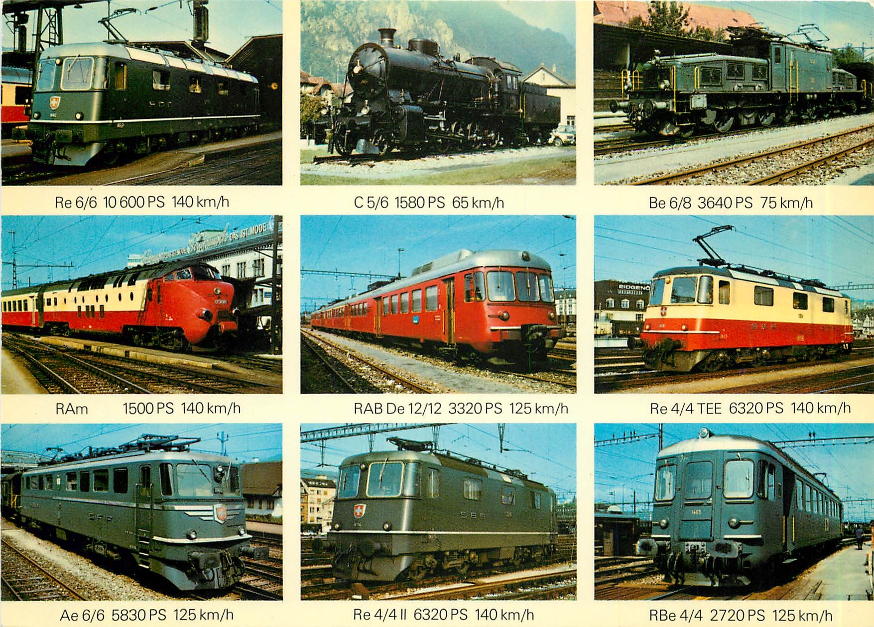 CPM Swiss locomotives