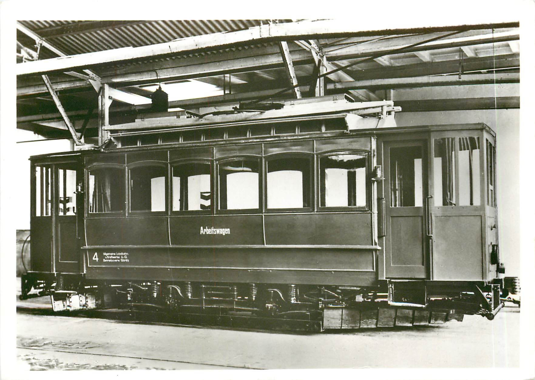 CPM 100 Jahre Strassenbahn Goerlitz Triebwagen Baujahr 1898