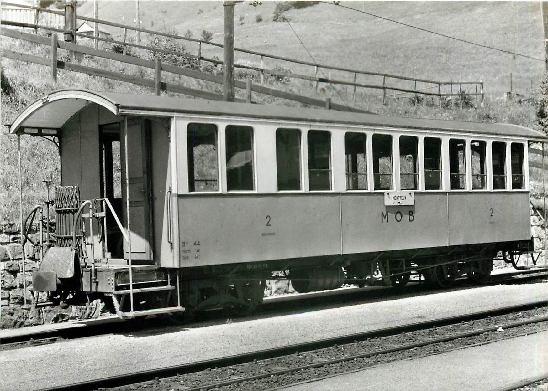 CPM B4 44 aux Avants - 1955