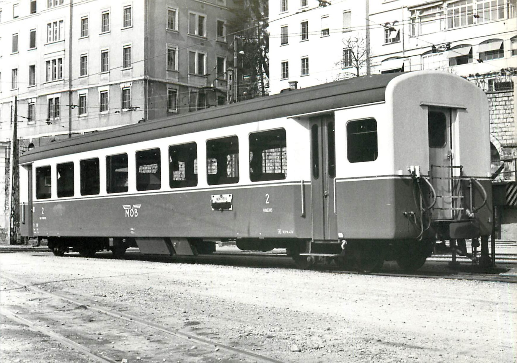 CPM B 209 a Montreux en 1976