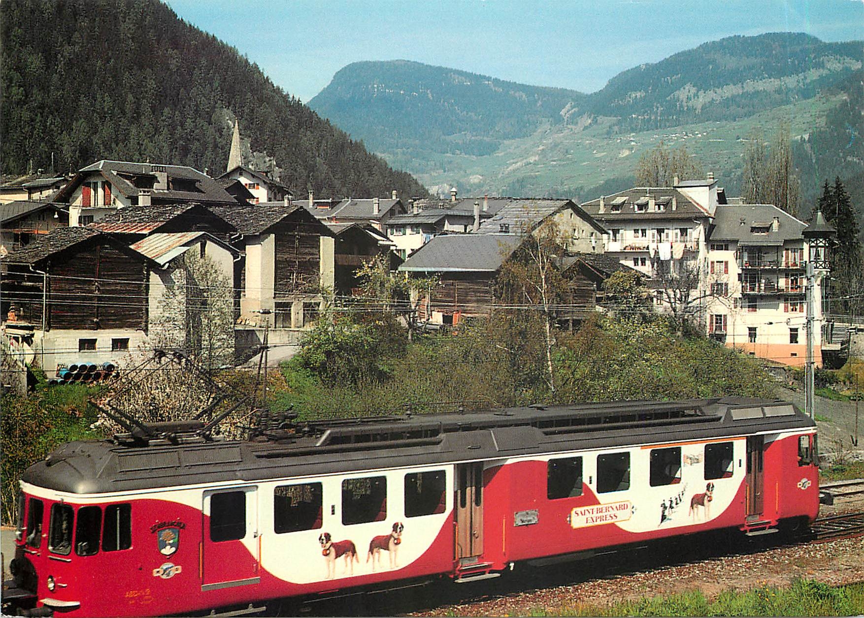 CPM Saint-Bernard-Express Martigny-Osieres