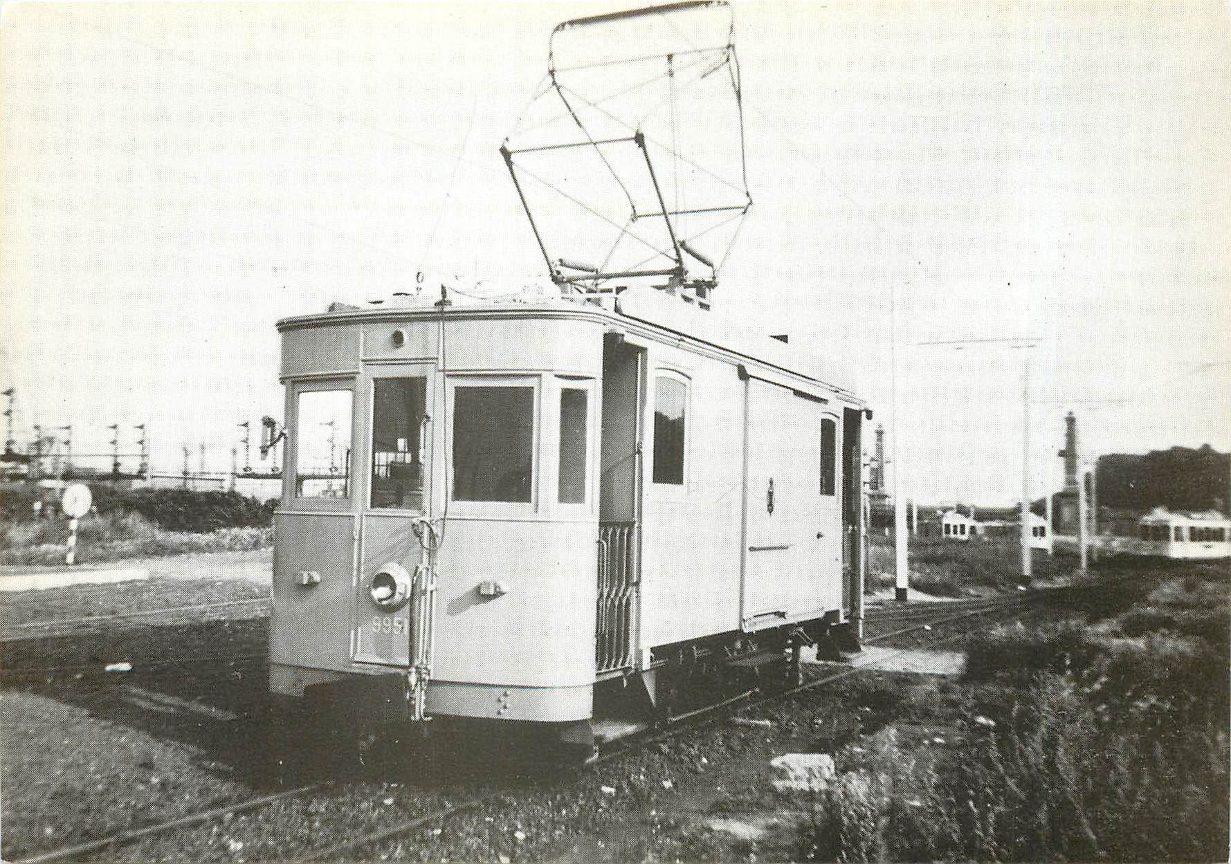 CPM Fourgon moteur 9951 (serie 9950-9954  Franco Belge 1909) a Ostende-Quai