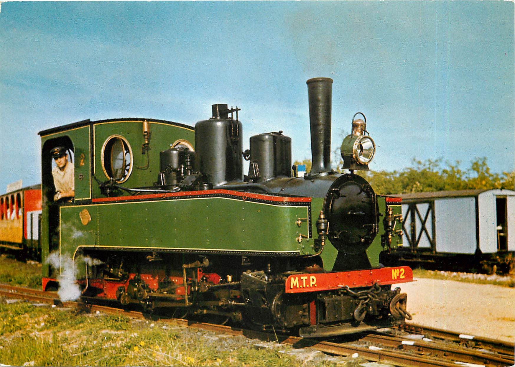 CPM Musee des Transports de Pithiviers (Loiret) Locomotive 040T Hartmann de 1918