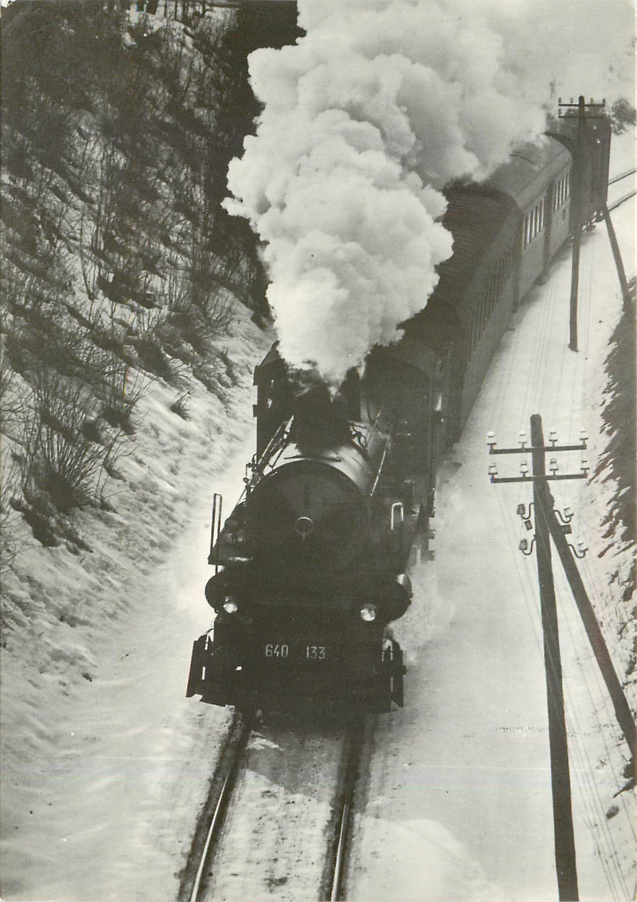 CPM Locomotiva a Vapore F.S. Gr. 640-133