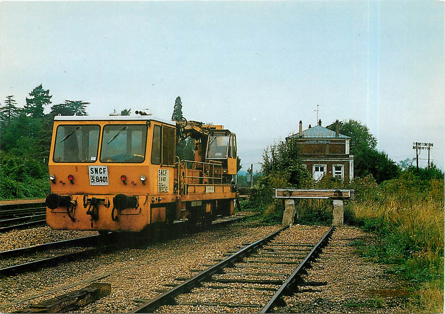 CPM La Riviere-Thibouville (27) Ligne de Oisseil a Serquigny