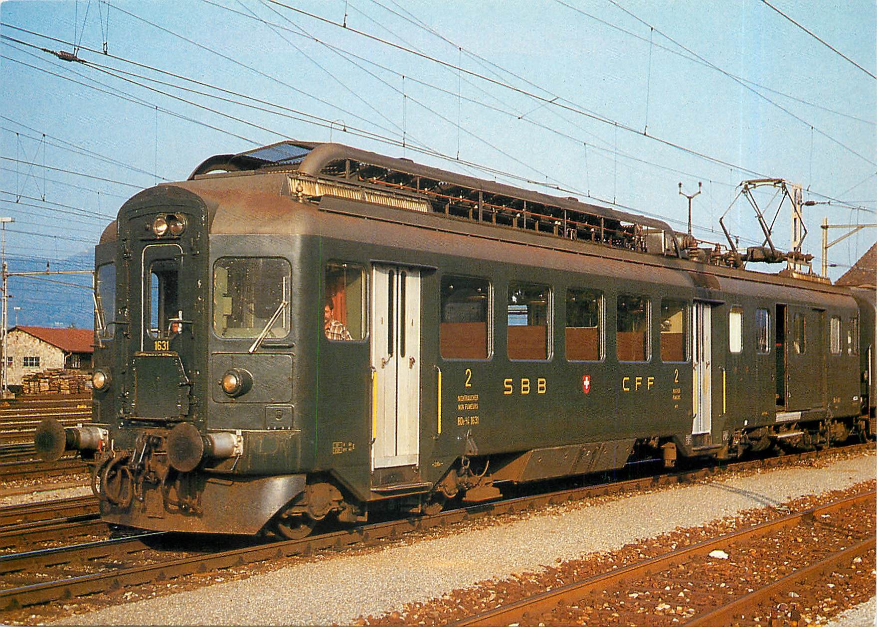 CPM Electric motor coach BDe 4/4 1631