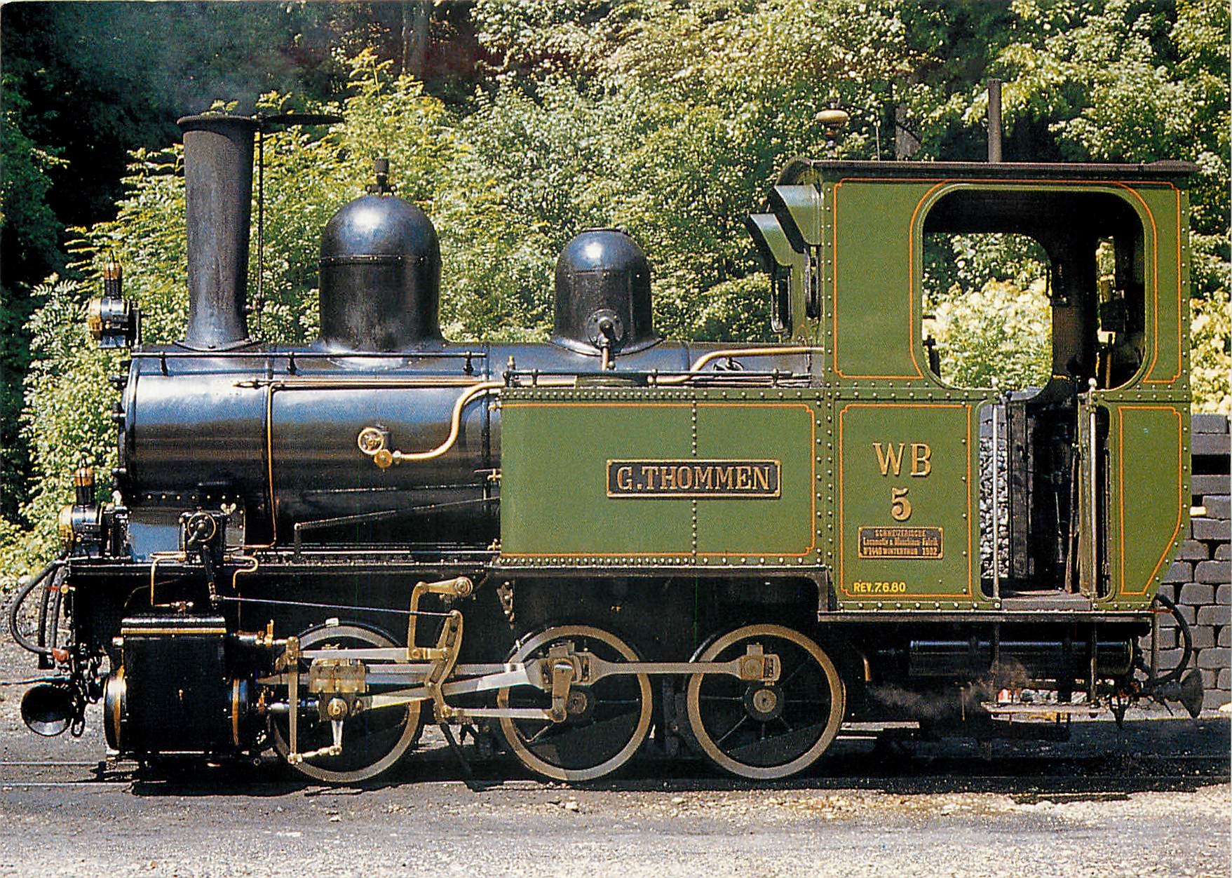 CPM Steam Locomotive G 3/3 5 "Gedeon Thommen"