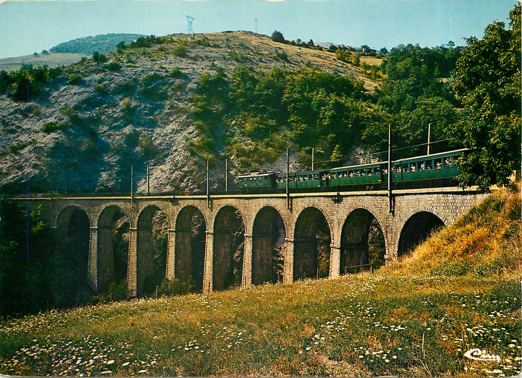 CPM Le petit train de la Matheysine