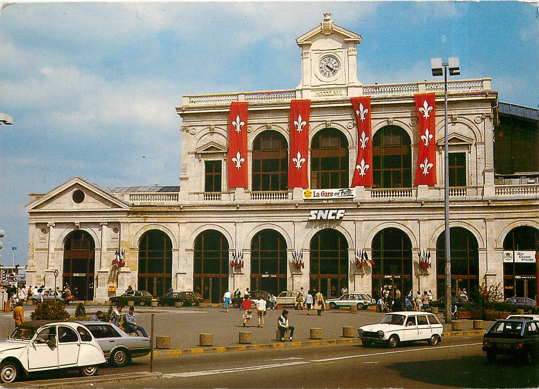 CPM Lille (Nord) la gare