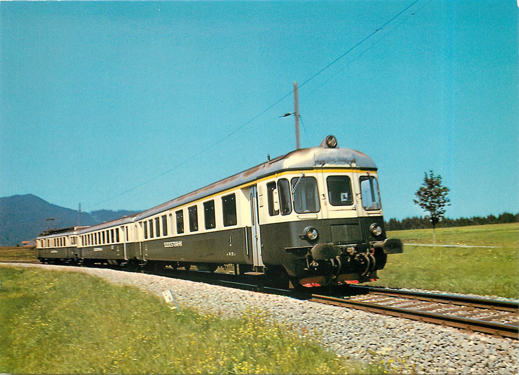 CPM 3-teilige Pendelzugskomposition der Schweizerichen Suedostbahn (SOB)