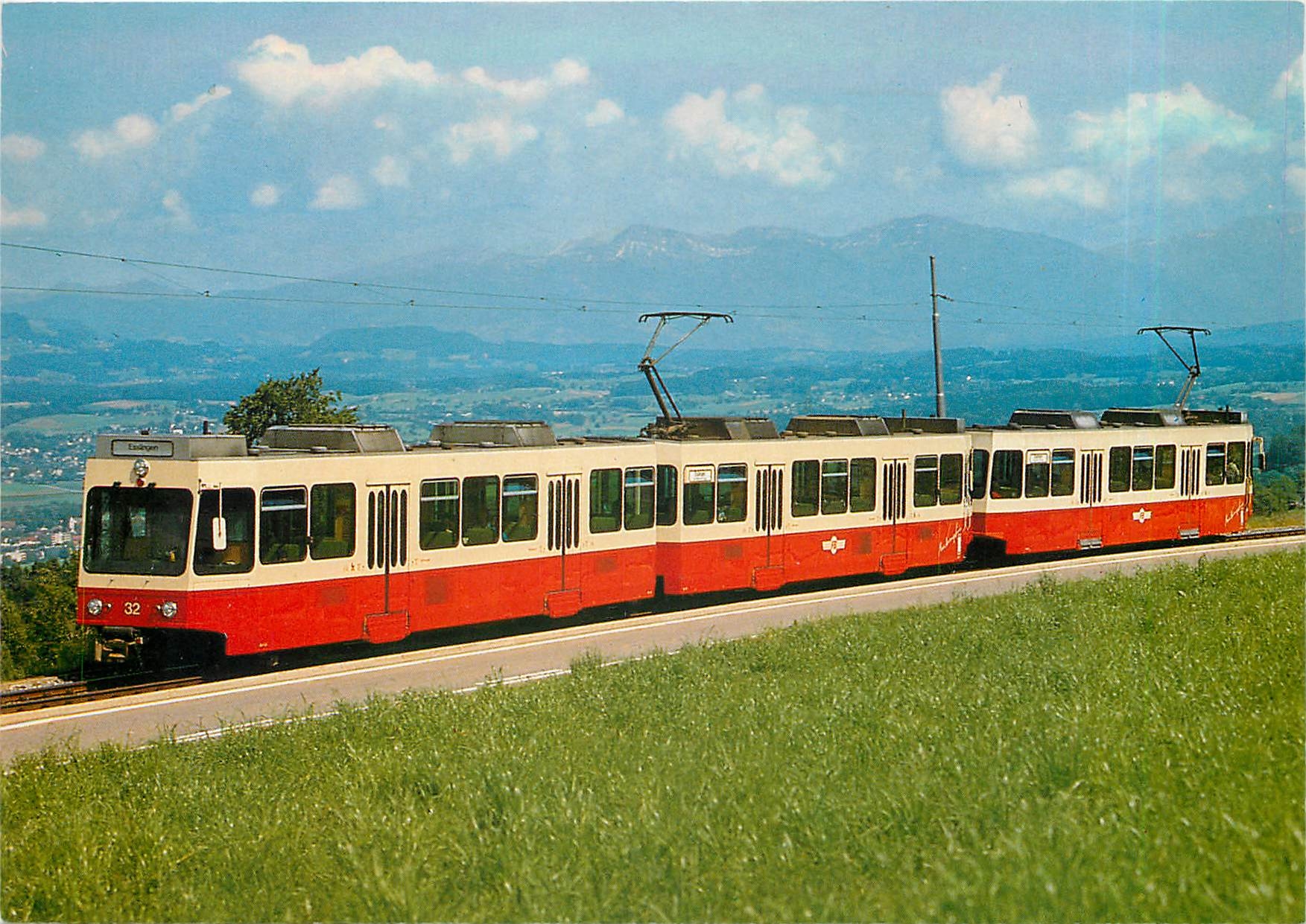 CPM Forchbahn auf Panoramastrecke zwischen Scheuren und Hinteregg
