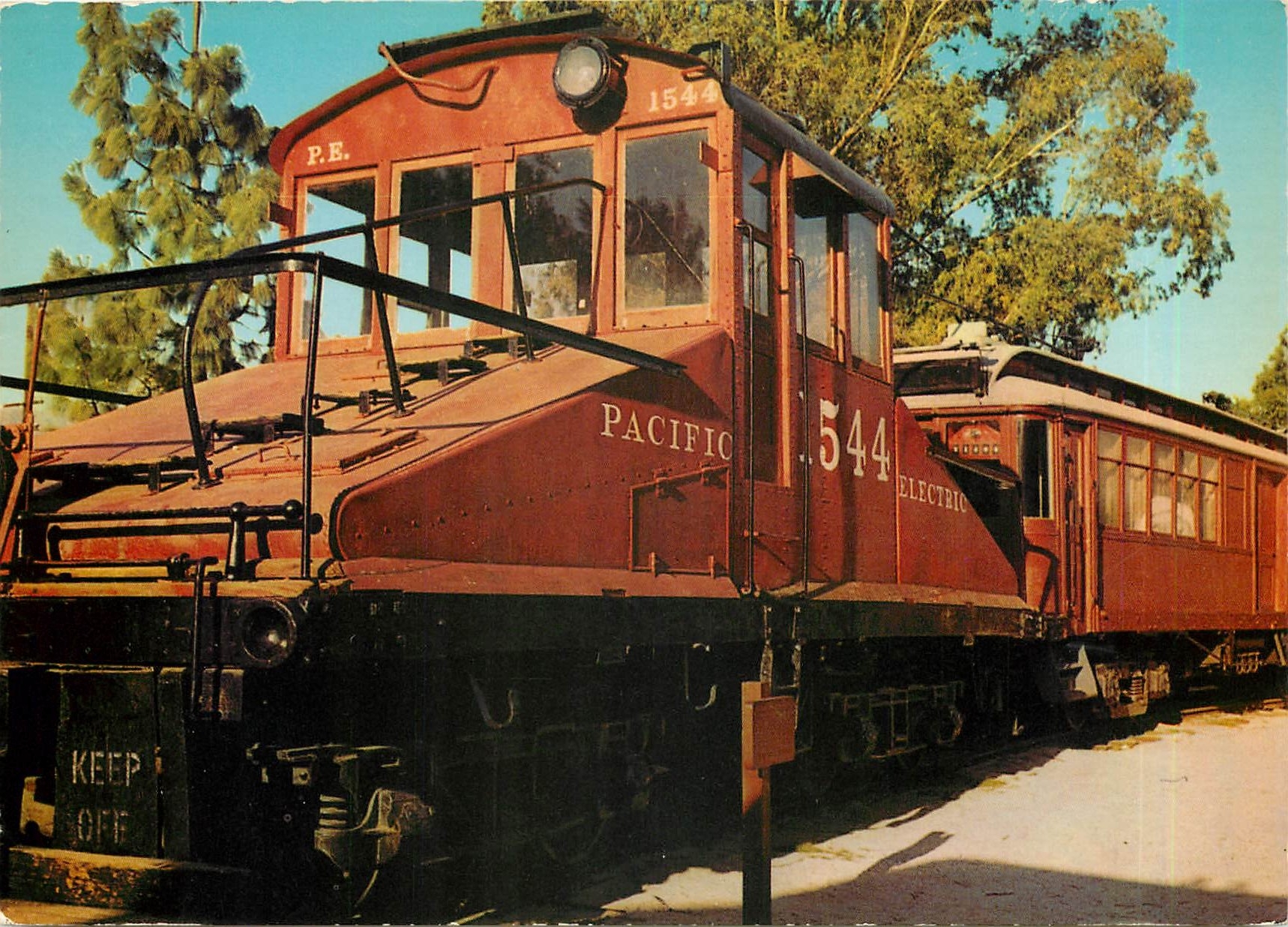 CPM Lokomotive der Pacific Electric Eisenbahn 1902