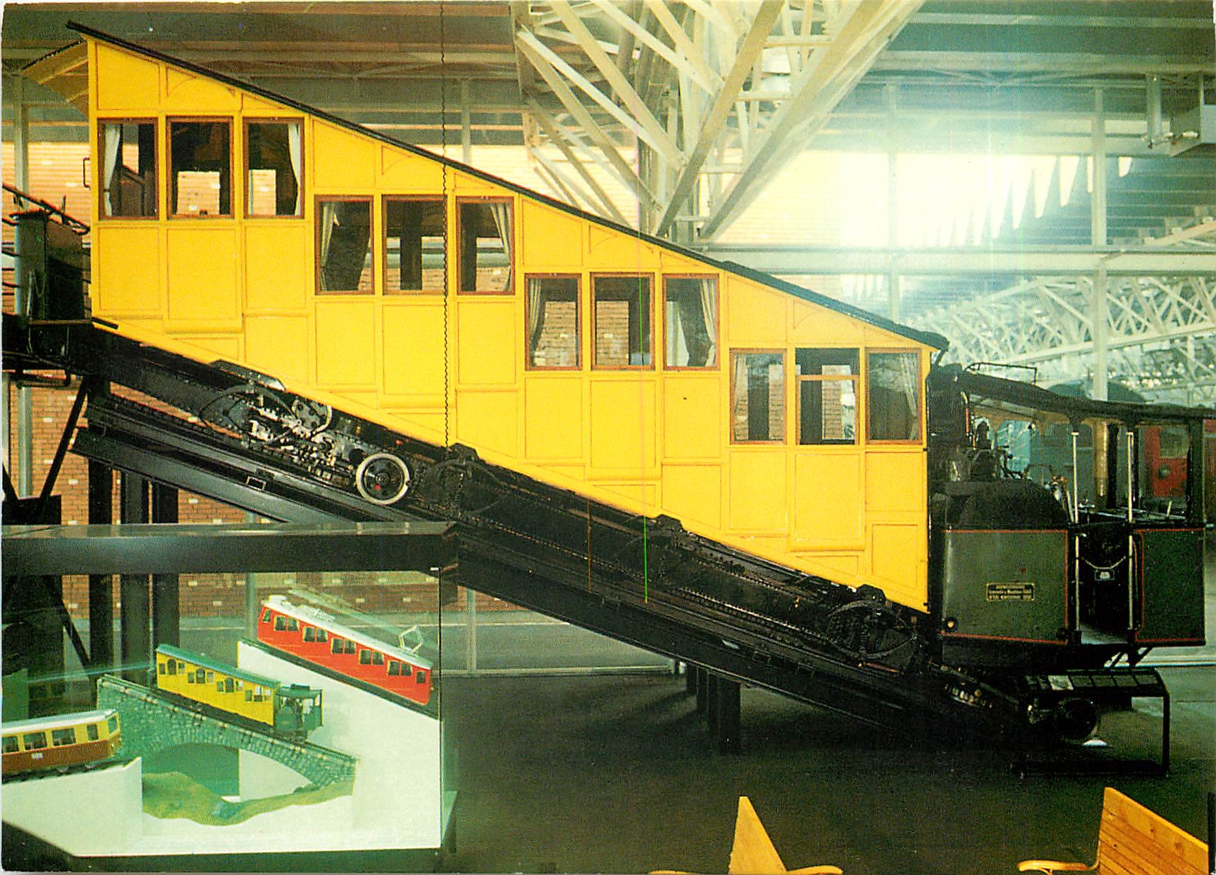 CPM Rack steam railcar of mount Pilatus (1889)