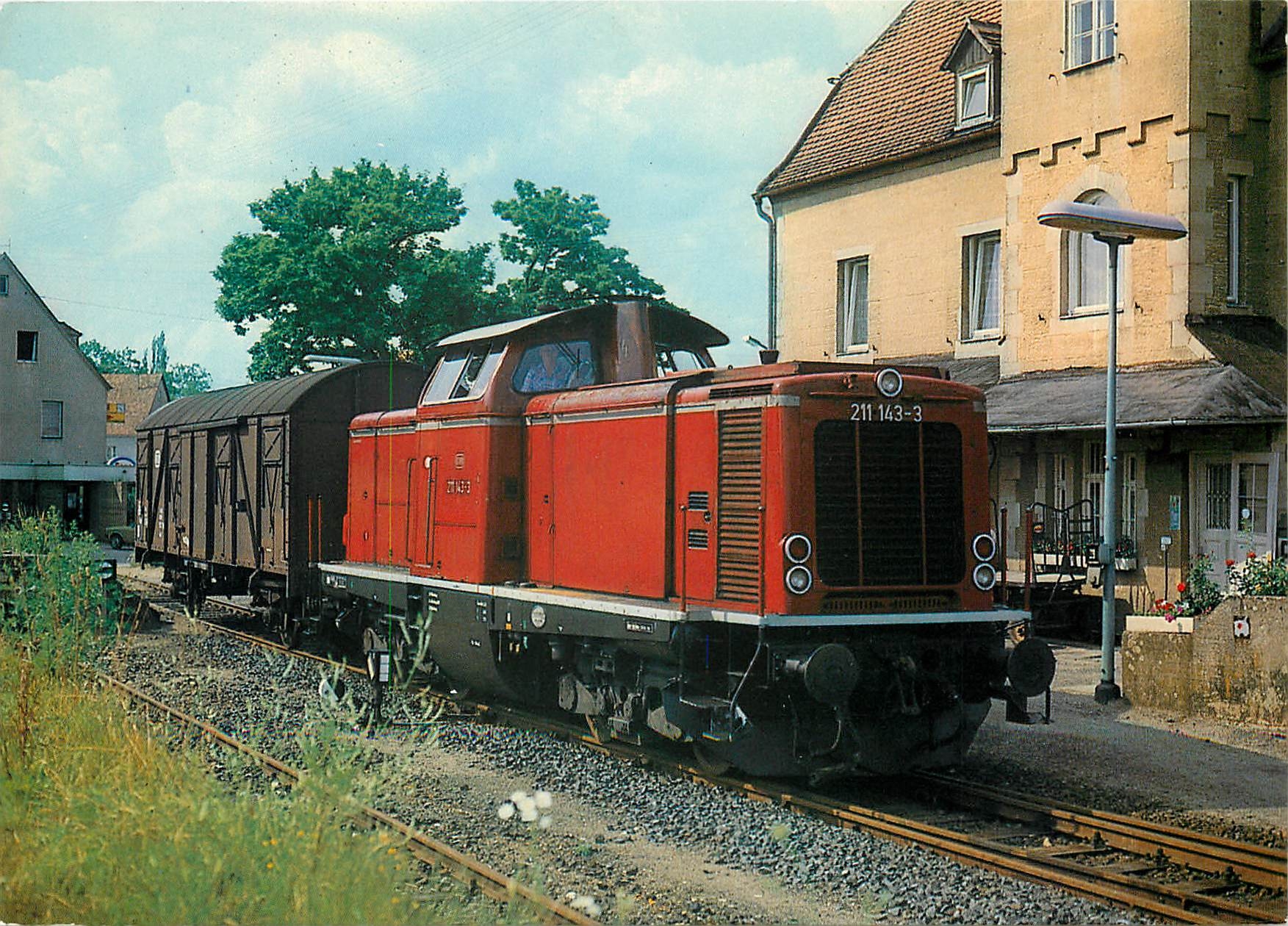 CPM DB (german federal railways) diesel locomotive 211 143-3