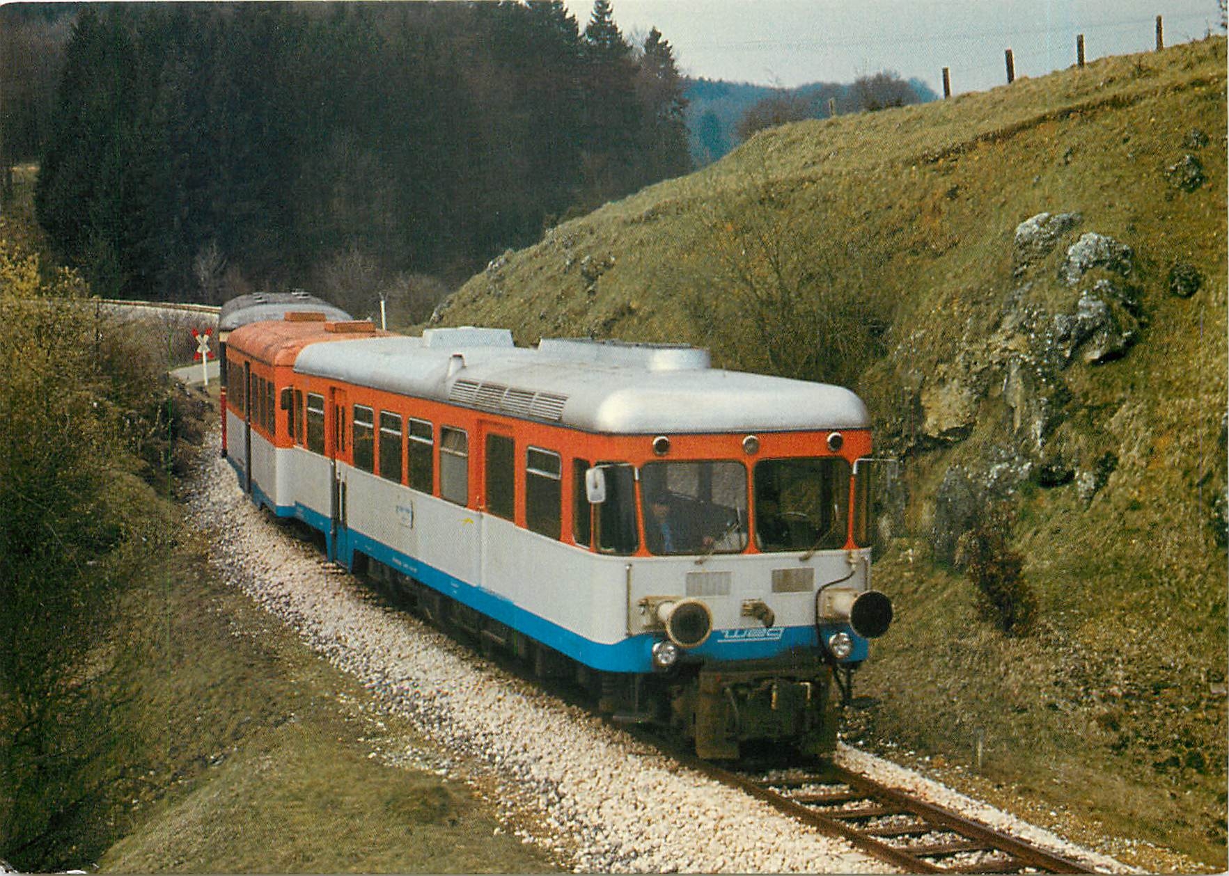 CPM WNB railcar T31 on the narrow gauge section Amstetten-Laichingen (1000mm)