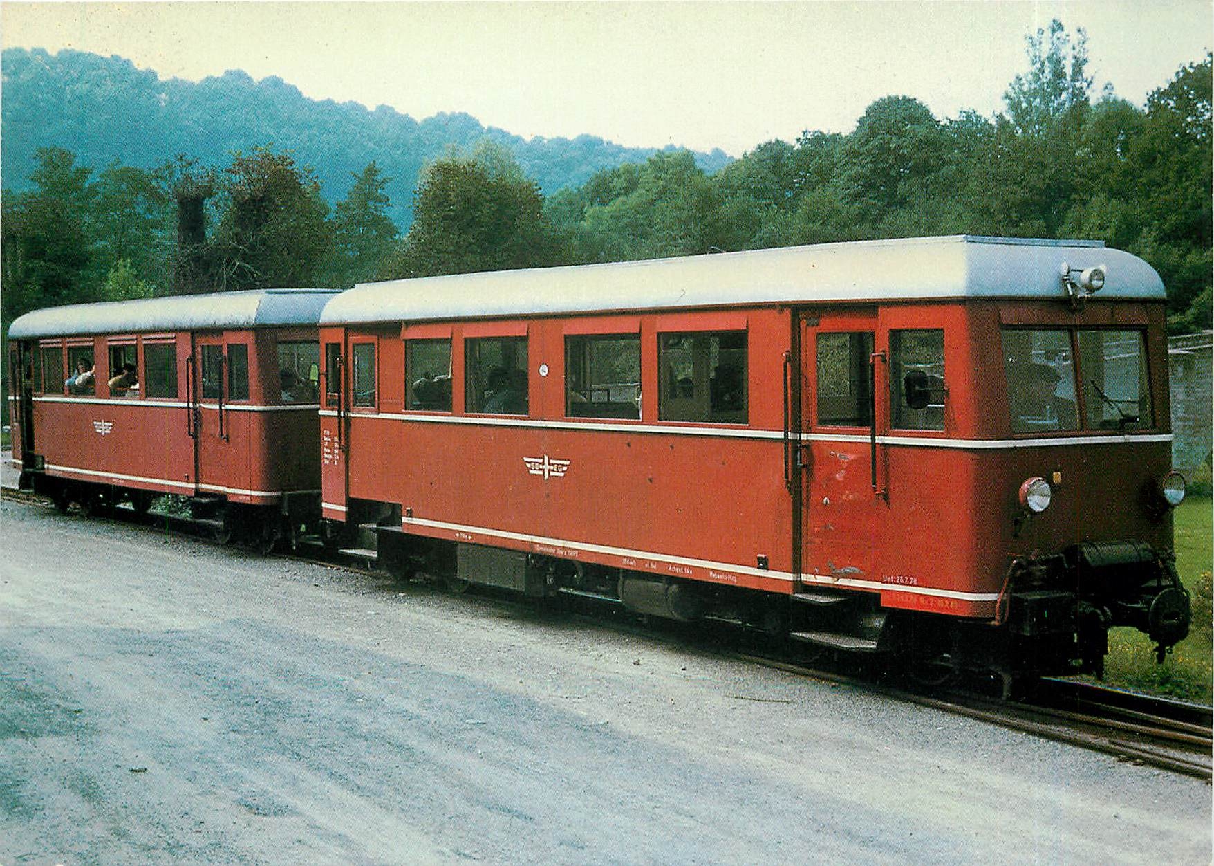 CPM SWEG narrow gauge railcar VT 300