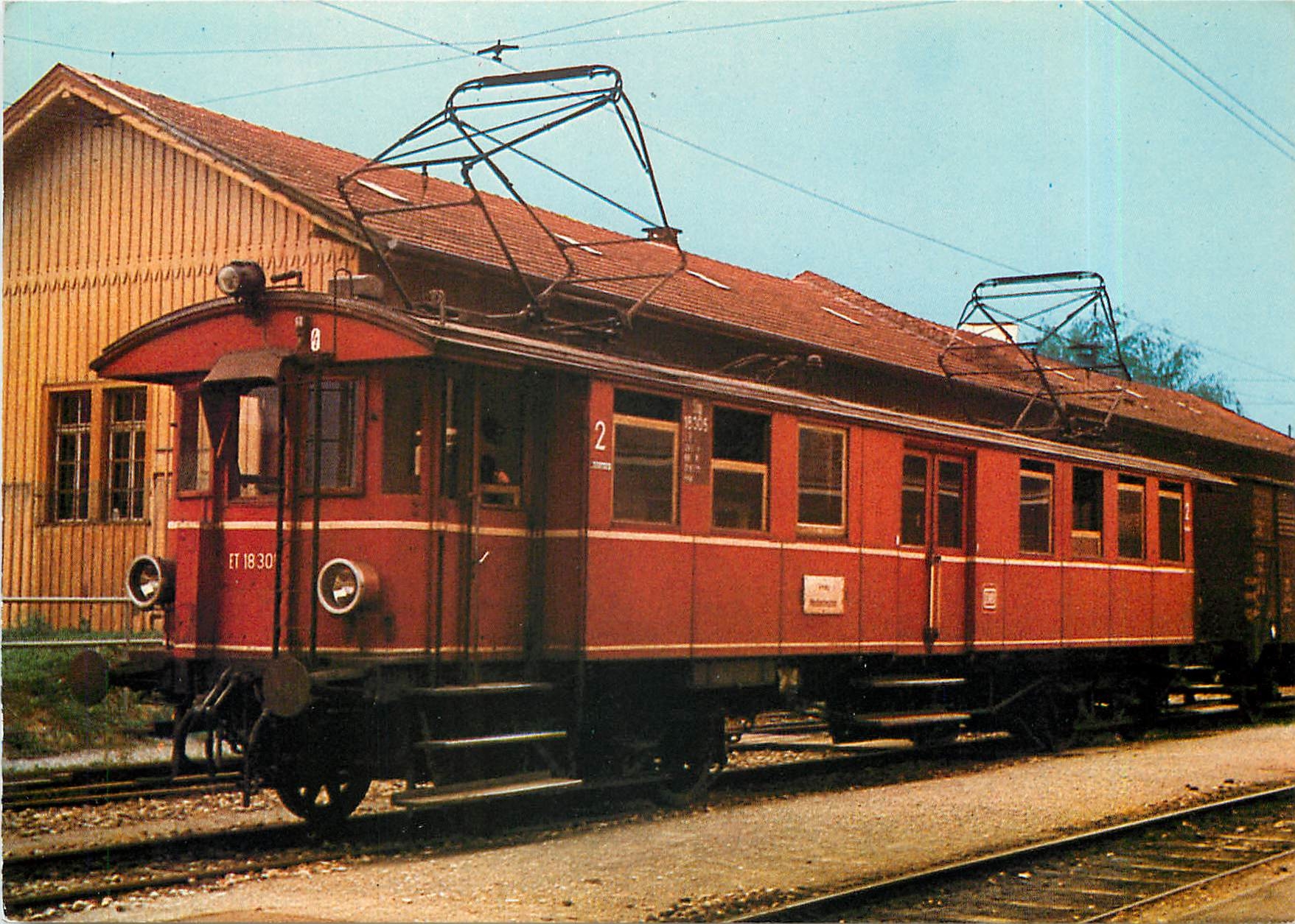CPM DB electric rail-car ET 183 05 on Oct. 4th 1961 at Tettnang