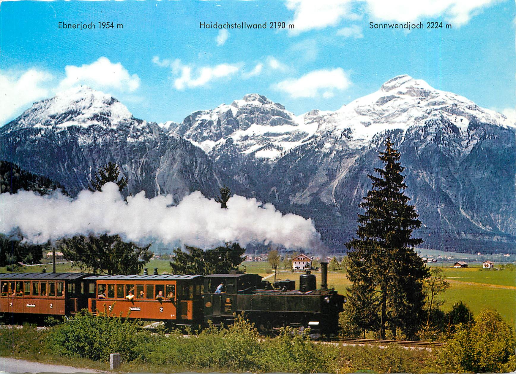 CPM Zillertal gegen das Rofangebirge Tirol
