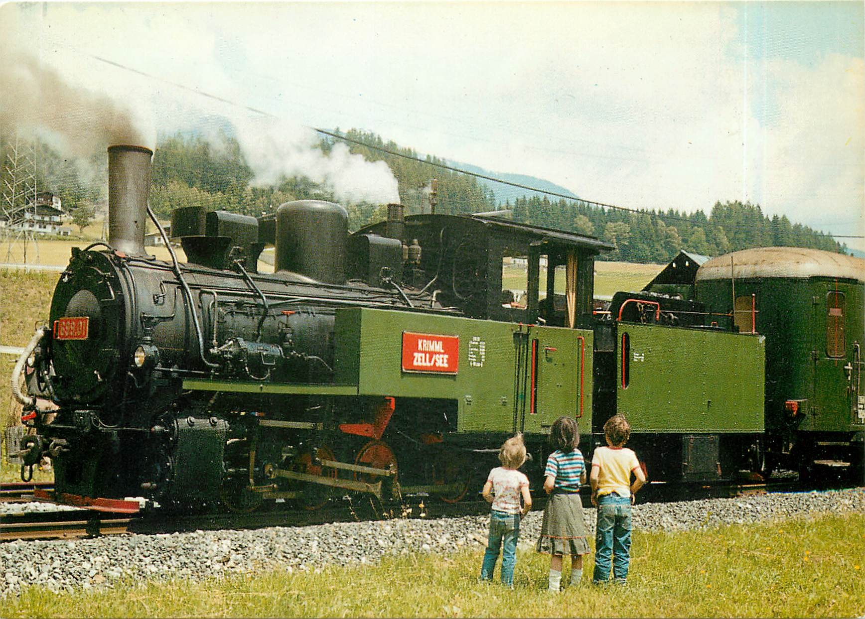 CPM Zell am See - Krimml Dampflokomotive 699.01