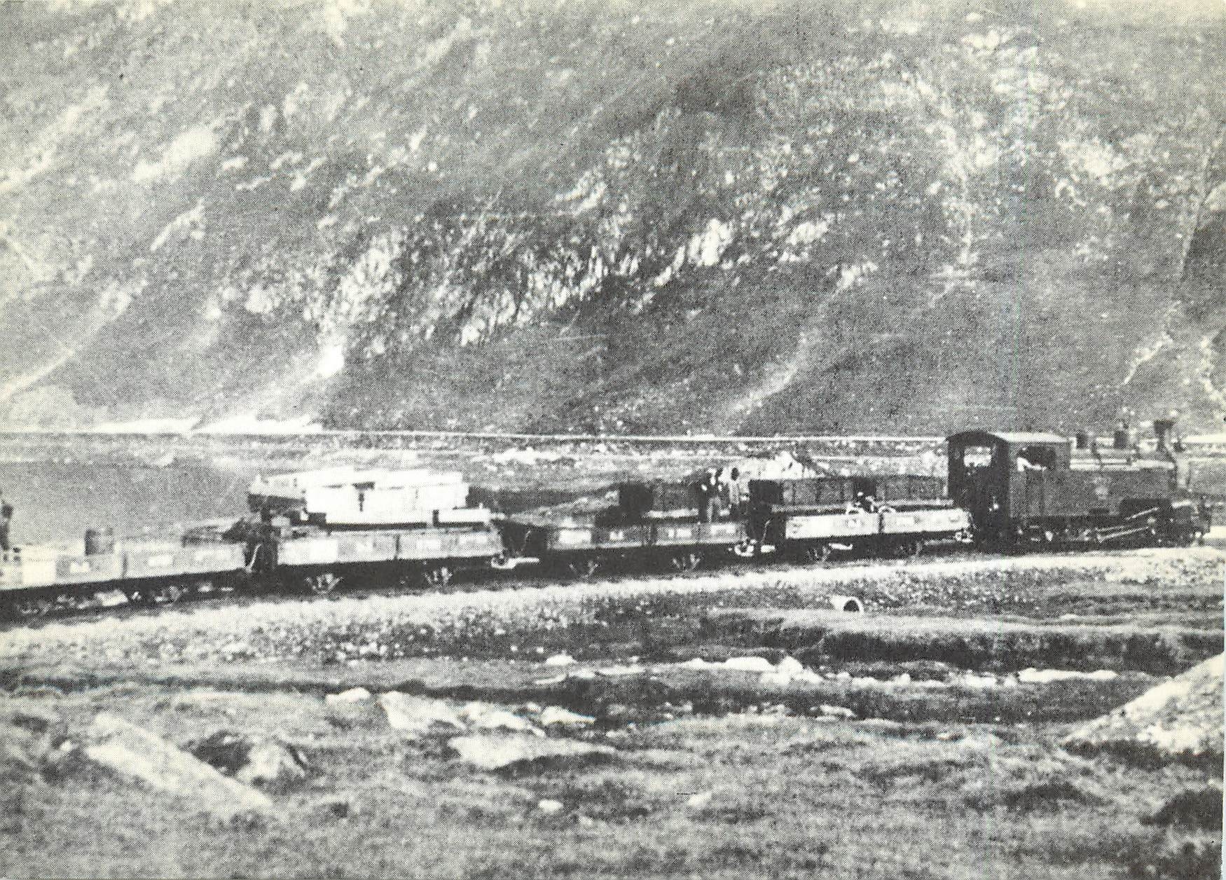 CPM Bauzug auf der Oberalppasshoehe