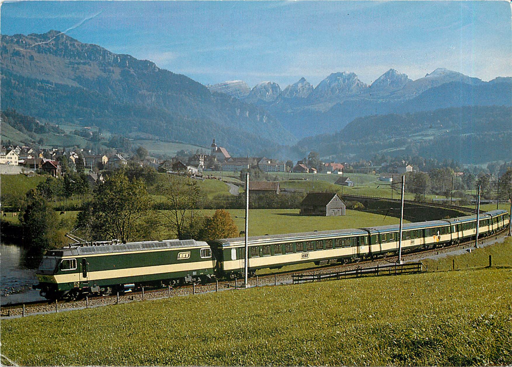 CPM Umrichter-Streckenlokomotive Re 4/4 BT mit Drehstromantrieb im Toggenburg