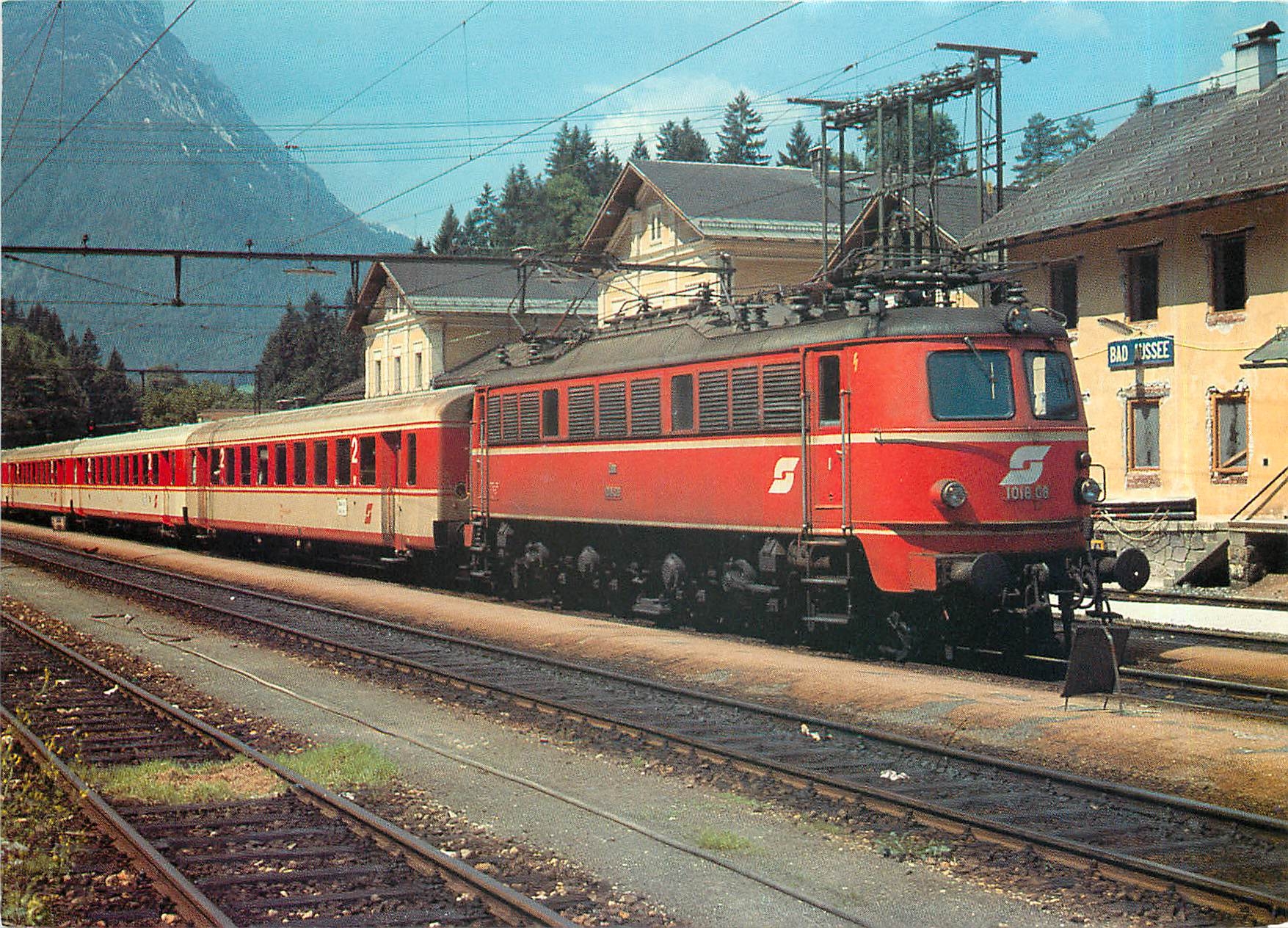 CPM La 1D1 1018.08 de 1939 en gare de Bad Ausee