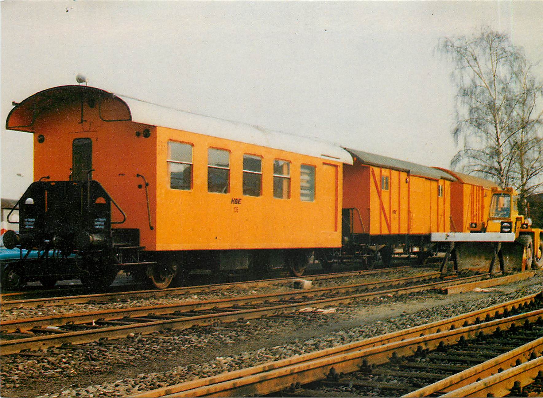 CPM Hilfsgeraetewagen KBE 103-105 Ausgeruestet mit Aufgleisungs-und Bergungsgeraeten