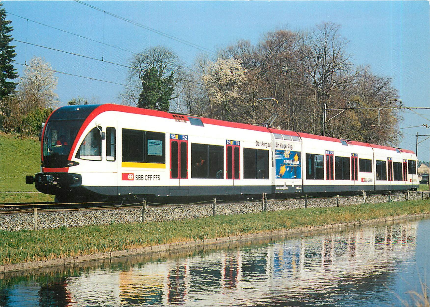 CPM Chemins de fer federaux suisses (CFF) Automotrice electrique RABe 520 000 de la ligne du Seetal