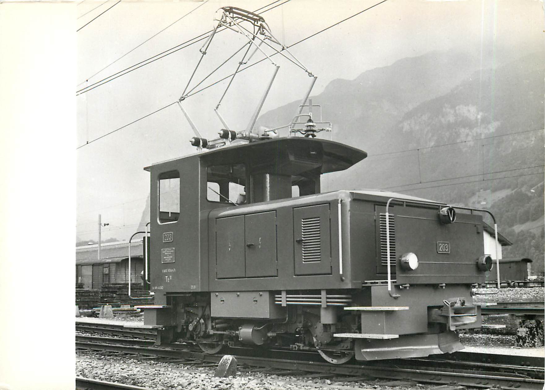 CPM Tracteur de manoeuvre du Brunig TE III 201-03